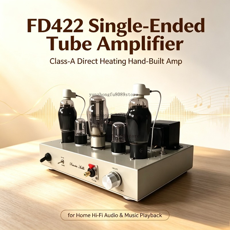 Audio Youtube Music Free - FD422 싱글 엔디드 진공관 앰프, 클래스-A