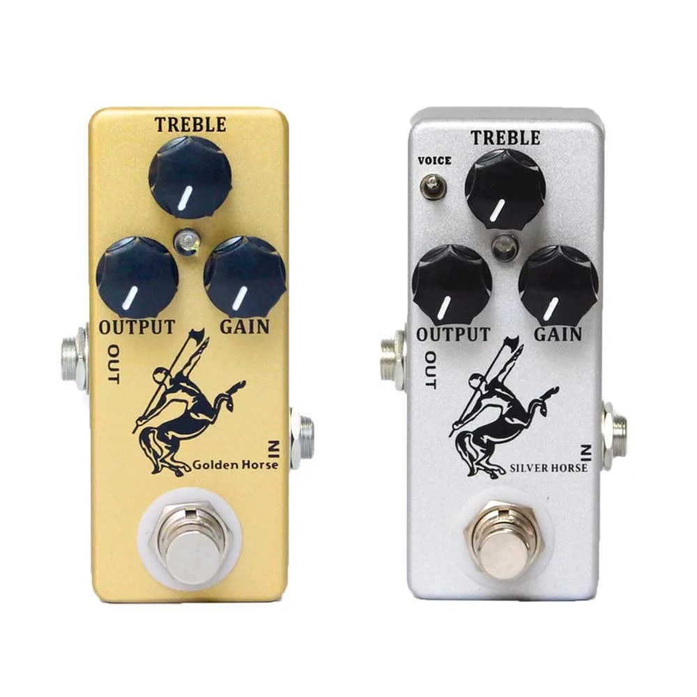 Looper Pedal Guitar - MOSKY 골든/실버 말 기타 오버드라이브 이펙트