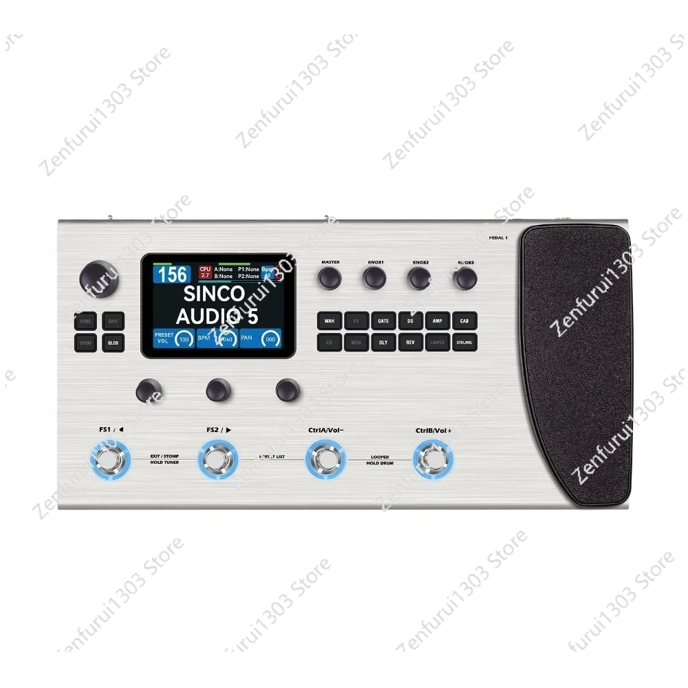Looper Pedal Guitar - M-VAVE MK-300 다기능 기타/베이스 이펙터 페달