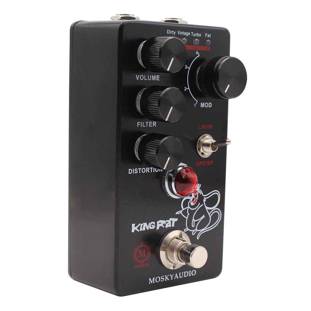 Looper Pedal Guitar - MOSKY King Rat 기타 효과 Fuzz