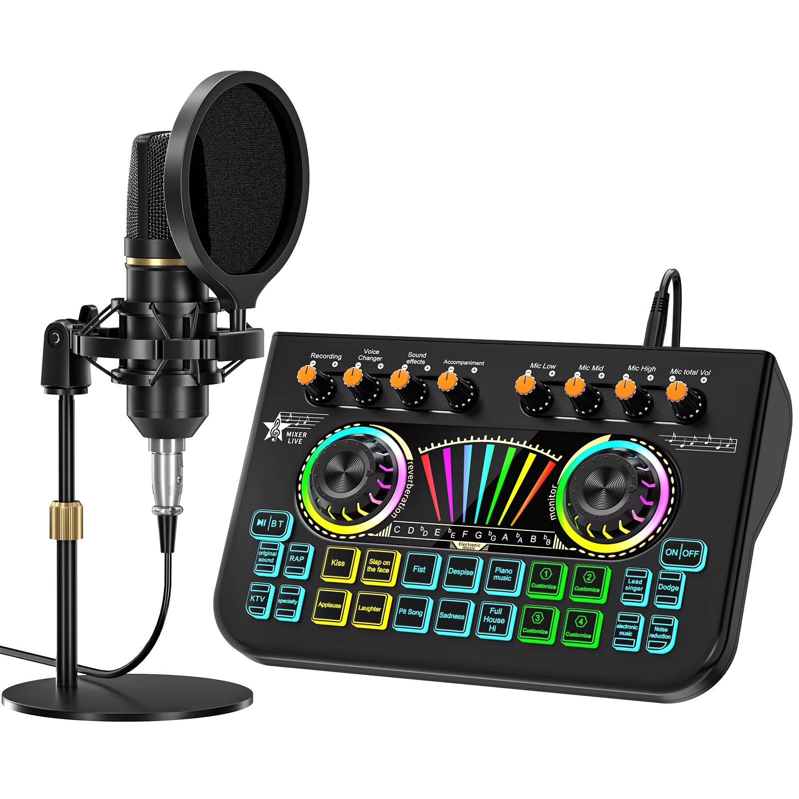 Audio Youtube Music Free - 텐램프 X3 BM800 팟캐스트 마이크 번들