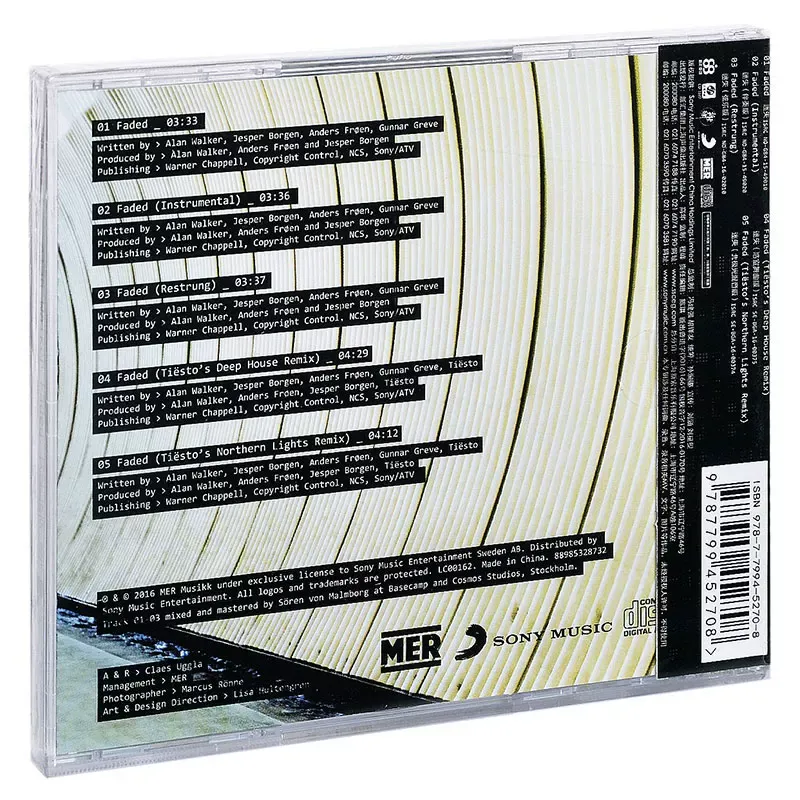 앨런 워커의 Lost CD 앨범 유럽 및 미국 팝 전자 - Audio Musically 리뷰 및 가격