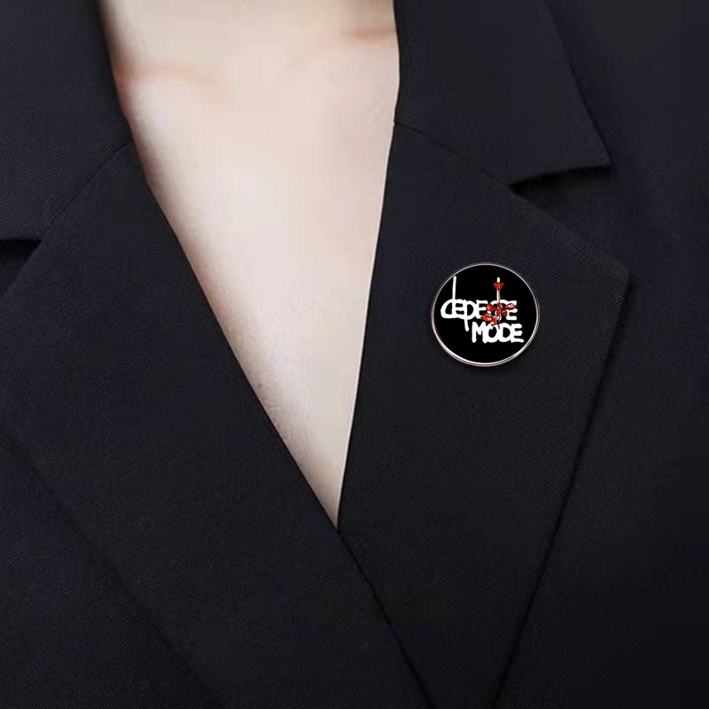팝 록 밴드 핀 패션 음악 노래 라운드 배지 라펠 핀  - Audio Music Lollipop 리뷰 및 가격