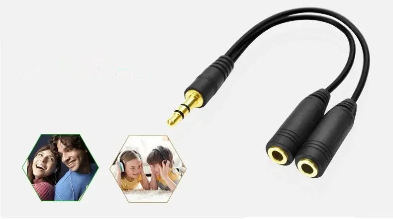 헤드폰 분배기, 3.5mm 연장 케이블 오디오 스테레오 - Audio Music Box 리뷰 및 가격
