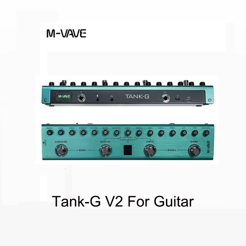M-VAVE TANK PRO/TANK-G 멀티 이펙트  - Looper Pedal Guitar 리뷰 및 가격