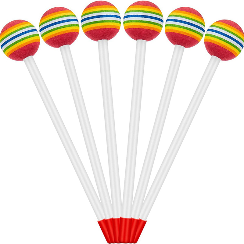 A06F-36 Pcs 롤리팝 드럼 말렛 스틱 라운드 레 - Audio Music Lollipop 리뷰 및 가격