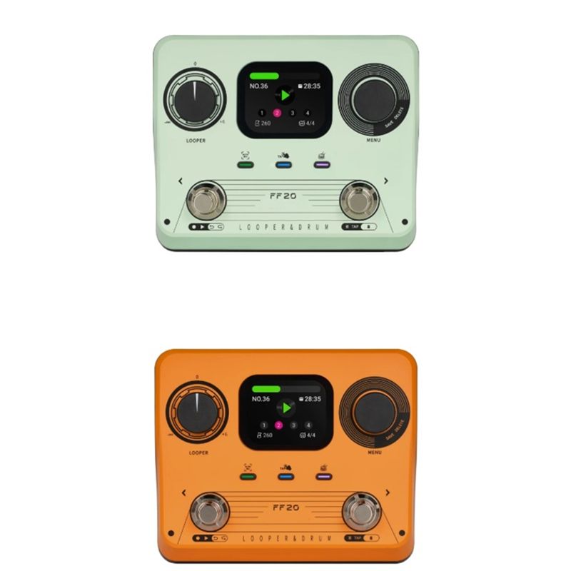 FF20 스테레오 듀얼 풋스위치 루퍼 드럼 머신 페달  - Looper Pedal Guitar 리뷰 및 가격