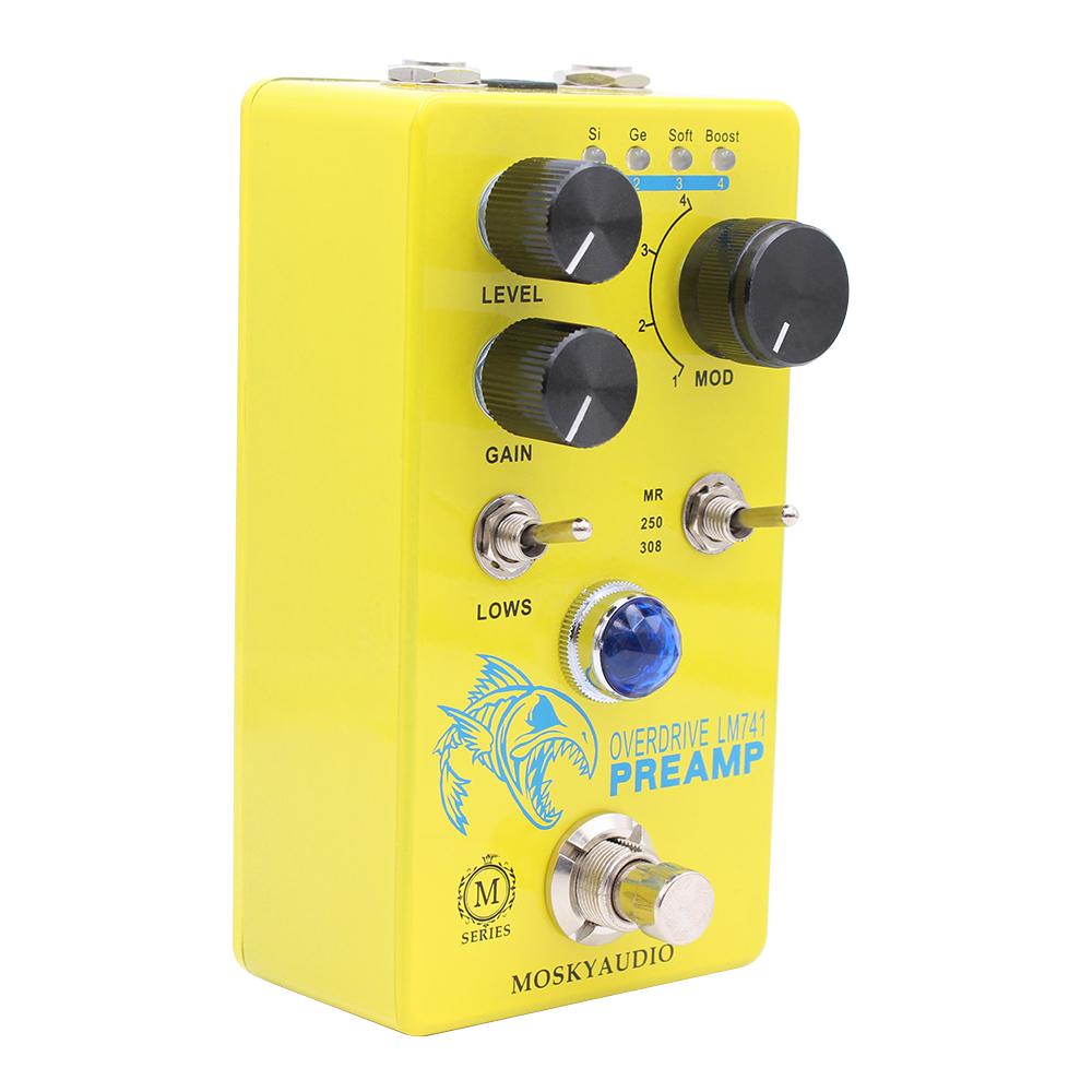 MOSKY LM741 프리 앰프 기타 페달 디스토션 오 - Looper Pedal Guitar 리뷰 및 가격