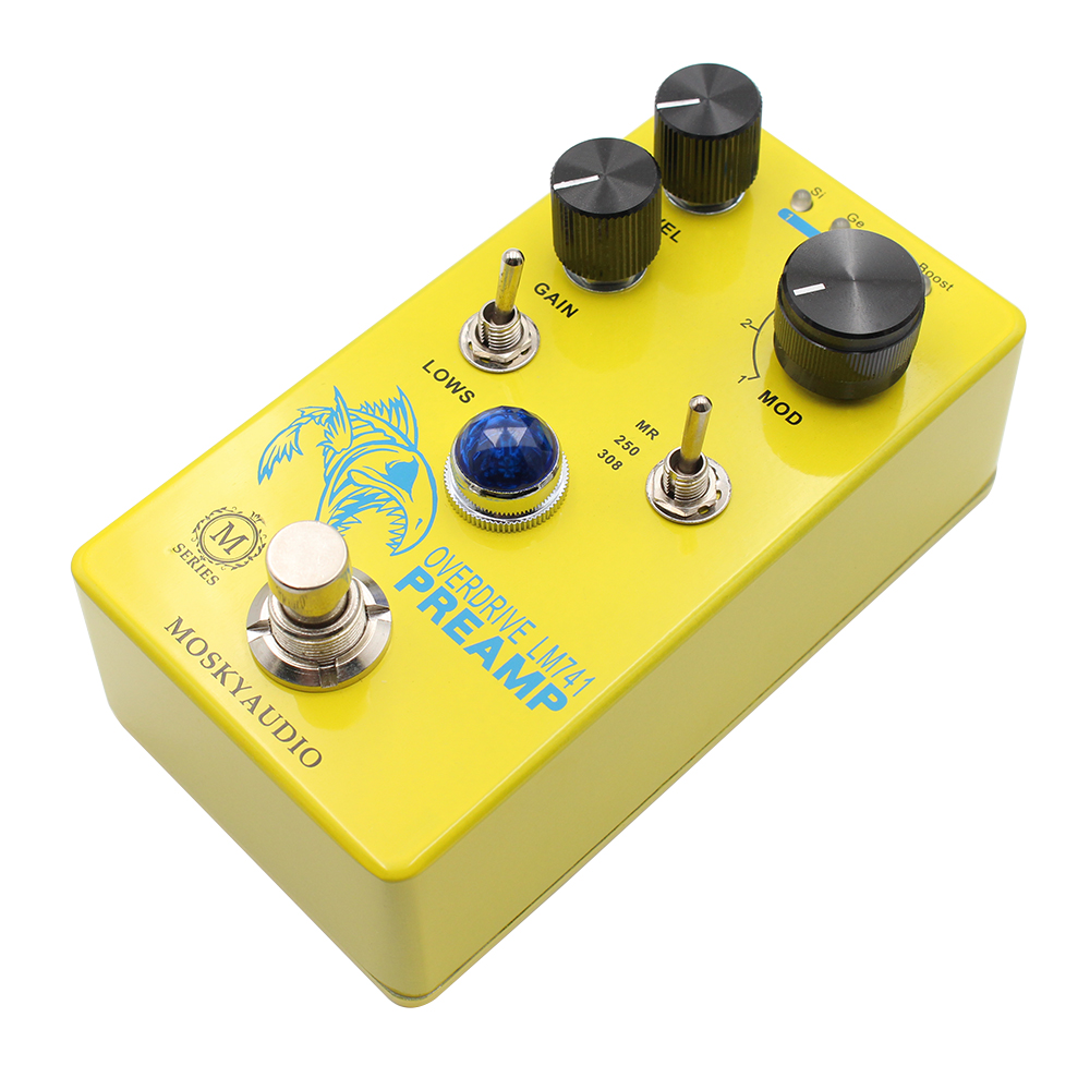MOSKY LM741 프리 앰프 기타 페달 디스토션 오 - Looper Pedal Guitar 리뷰 및 가격