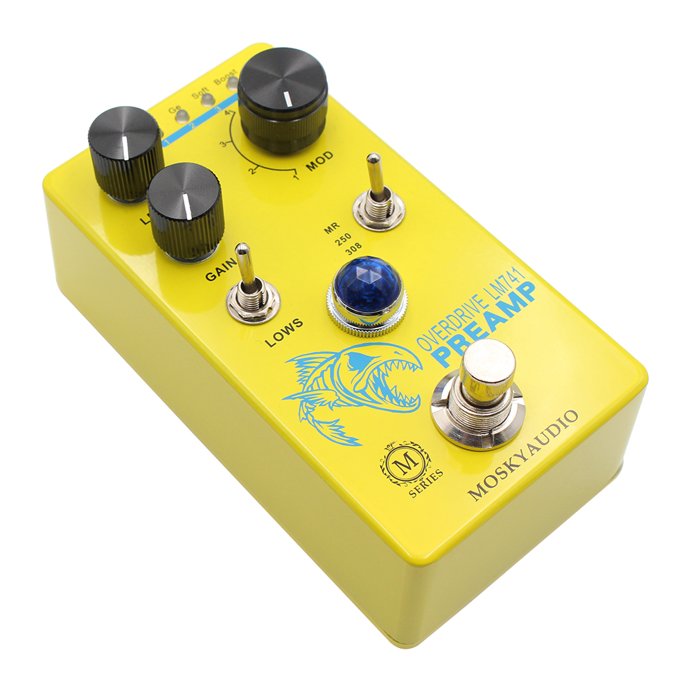 MOSKY LM741 프리 앰프 기타 페달 디스토션 오 - Looper Pedal Guitar 리뷰 및 가격