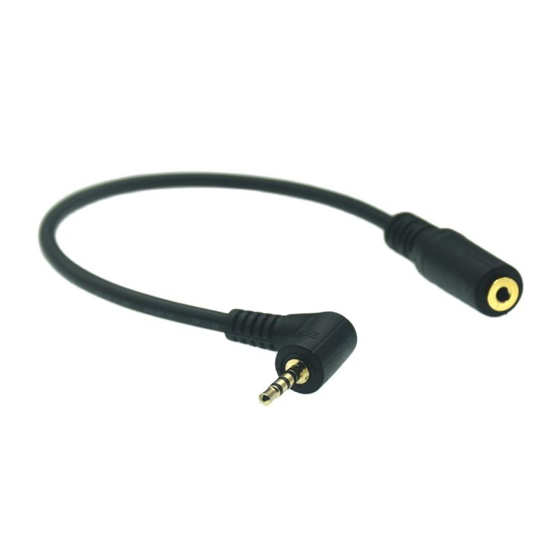 4 극 스테레오 2.5mm 수-암 잭 90 직각 오디오 - Audio Music Box 리뷰 및 가격