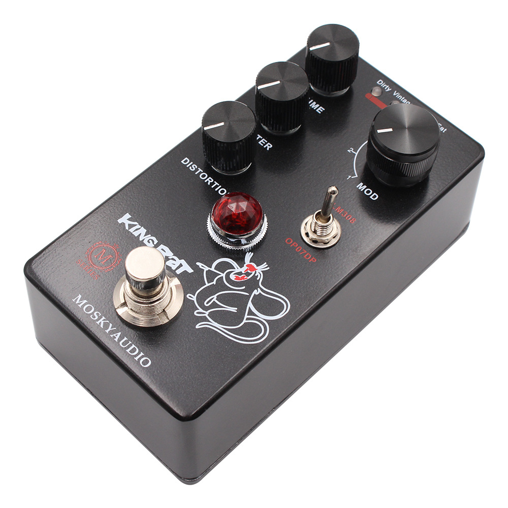 MOSKY King Rat 기타 효과 Fuzz Dist - Looper Pedal Guitar 리뷰 및 가격