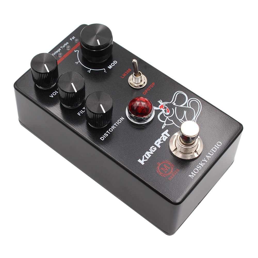 MOSKY King Rat 기타 효과 Fuzz Dist - Looper Pedal Guitar 리뷰 및 가격