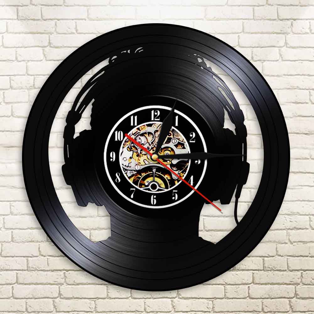오디오 슬레이브 헤드폰 DJ 장식용 벽시계 음악 애호가 - Audio And Music Separate 리뷰 및 가격