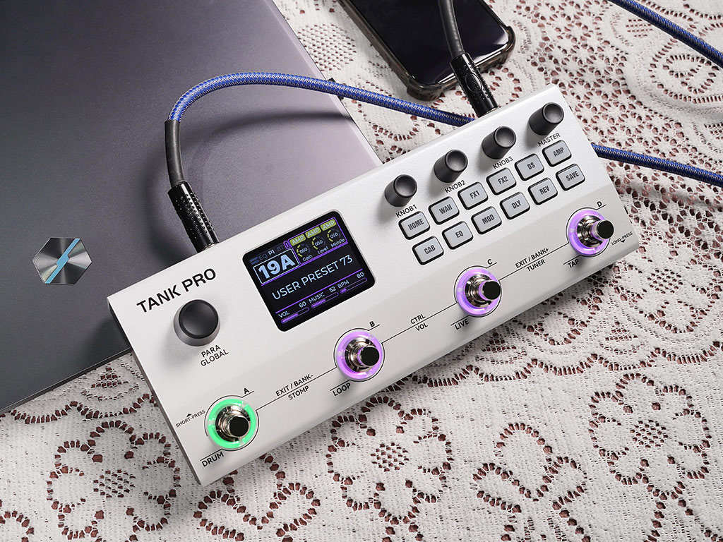 M VAVE TANK G/B TANK PRO 멀티 이펙 - Looper Pedal Guitar 리뷰 및 가격