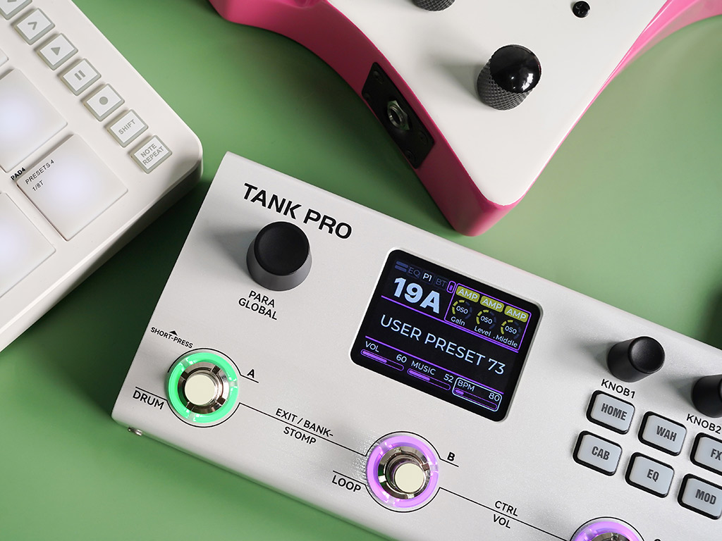 M VAVE TANK G/B TANK PRO 멀티 이펙 - Looper Pedal Guitar 리뷰 및 가격