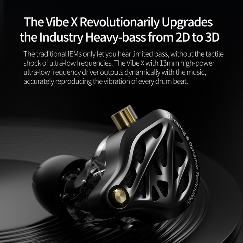 KZ Vibe-X 이어폰 저주파 진동 이어버드 HiFi - Audio Vibes Music 리뷰 및 가격